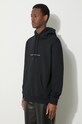 Pamučna dukserica Marcelo Burlon Party Quote Regular Hoodie crna CMBB007S24FLE0051001