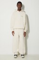 Marcelo Burlon cotton sweatshirt Solsticio Comfort Hoodie CMBB106S24FLE0060C50 beige SS24