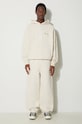 Marcelo Burlon cotton sweatshirt Solsticio Comfort Hoodie CMBB106S24FLE0060C50 beige SS24