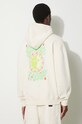 Clothing Marcelo Burlon cotton sweatshirt Solsticio Comfort Hoodie CMBB106S24FLE0060C50 beige