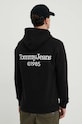 Odzież Tommy Jeans bluza bawełniana DM0DM18610 czarny