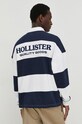 Ρούχα Μπλούζα Hollister Co. KI322.4061.200 σκούρο μπλε