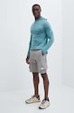 Спортивная кофта Icebreaker 125 Cool-Lite Merino Blend Sphere IB0A56EUA751 зелёный SS24