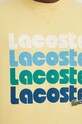 Бавовняна кофта Lacoste SH7504 жовтий