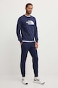 The North Face hanorac de bumbac M Drew Peak Crew Light NF0A4T1E8K21 bleumarin SS24