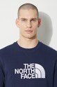 The North Face bluza bawełniana M Drew Peak Crew Light NF0A4T1E8K21 granatowy