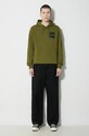 The North Face hanorac de bumbac M Fine Hoodie NF0A5ICXPIB1 verde SS24