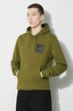The North Face hanorac de bumbac M Fine Hoodie verde NF0A5ICXPIB1