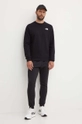 The North Face felpa in cotone M Simple Dome Crew nero