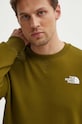 Îmbrăcăminte The North Face hanorac de bumbac M Simple Dome Crew NF0A7X1IPIB1 verde