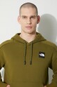 The North Face hanorac de bumbac U The 489 Hoodie NF0A87D7PIB1 verde
