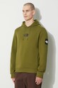 The North Face cotton sweatshirt M Fine Alpine Hoodie green NF0A87F7PIB1