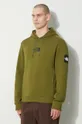 green The North Face cotton sweatshirt M Fine Alpine Hoodie
