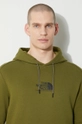 The North Face bluza bawełniana M Fine Alpine Hoodie NF0A87F7PIB1 zielony