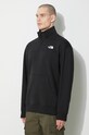 The North Face sweatshirt M Essential Qz Crew black NF0A87FCJK31