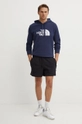 The North Face bluza bawełniana M Light Drew Peak Pullover Hoodie granatowy