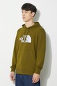 The North Face hanorac de bumbac M Light Drew Peak Pullover Hoodie verde NF00A0TEPIB1