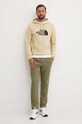 The North Face bluza bawełniana M Drew Peak Pullover Hoodie NF00AHJY3X41 beżowy SS24