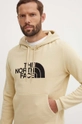 beige The North Face cotton sweatshirt M Drew Peak Pullover Hoodie