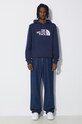 Βαμβακερή μπλούζα The North Face M Drew Peak Pullover Hoodie NF00AHJY8K21 σκούρο μπλε SS24