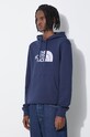 Βαμβακερή μπλούζα The North Face M Drew Peak Pullover Hoodie σκούρο μπλε NF00AHJY8K21