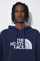 Pamučna dukserica The North Face M Drew Peak Pullover Hoodie NF00AHJY8K21 mornarsko plava