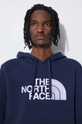 Bavlnená mikina The North Face M Drew Peak Pullover Hoodie NF00AHJY8K21 tmavomodrá