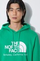 The North Face felpa in cotone M Berkeley California Hoodie NF0A55GFPO81 verde