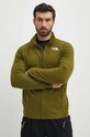 The North Face felpa da sport M 100 Glacier Full Zip verde NF0A855XPIB1