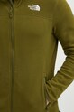 The North Face felpa da sport M 100 Glacier Full Zip NF0A855XPIB1 verde