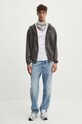 Karl Kani hanorac de bumbac 6022138 gri SS24
