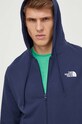 Odzież The North Face bluza bawełniana NF00CEP78K21 granatowy