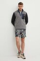 The North Face bluza sportowa Yumiori NF0A883SRPI1 szary SS24