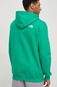 Odzież The North Face bluza bawełniana NF0A87EJPO81 zielony