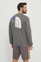 The North Face hanorac de bumbac gri NF0A87EU0UZ1