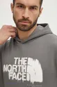 siva Bombažen pulover The North Face