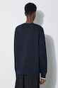 Одяг Бавовняна кофта Fred Perry Crew Neck Sweatshirt M7535.248 темно-синій