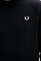 Fred Perry bluza bawełniana Crew Neck Sweatshirt M7535.248 granatowy
