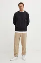 New Balance cotton sweatshirt black