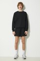 New Balance cotton sweatshirt MT41506BK black SS24
