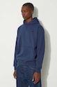 New Balance felpa in cotone blu navy MT41534NNY