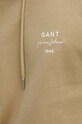 Бавовняна кофта Gant 2037045 зелений