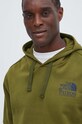 The North Face hanorac de bumbac verde NF0A87DVPIB1