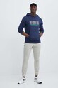 The North Face hanorac de bumbac NF0A87E58K21 bleumarin SS24