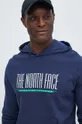 mornarsko modra Bombažen pulover The North Face