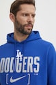 Îmbrăcăminte Nike bluza Los Angeles Dodgers NKDK.4EW.LD.1TG albastru