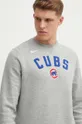 sivá Mikina Nike Chicago Cubs