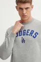 grigio Nike felpa Los Angeles Dodgers