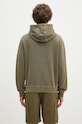 Oblečení Bavlněná mikina Woolrich Garment Dyed Logo Hoodie CFWOSW0220MRUT3686 zelená