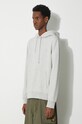 Woolrich bluza Logo Script Hoodie CFWOSW0224MRUT3684 gri
